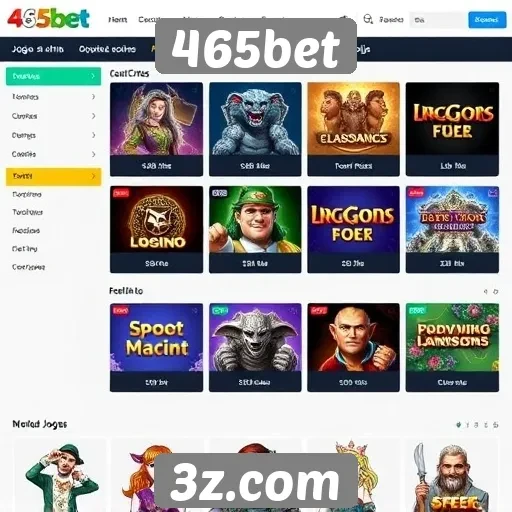 Avaliação dos jogos disponíveis no site 465bet