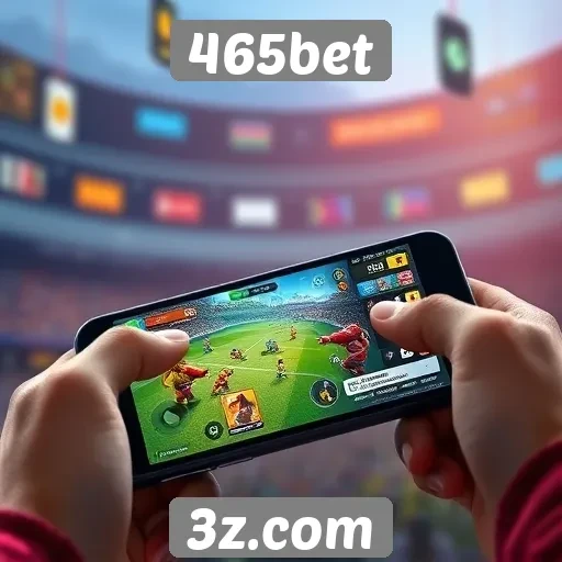 Experiência do usuário em dispositivos móveis no 465bet