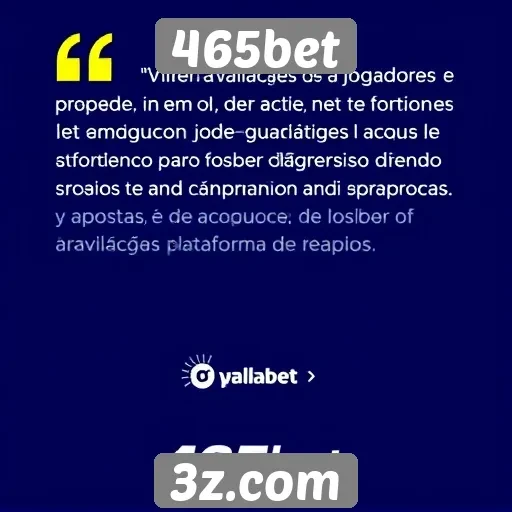 Avaliações de jogadores sobre o 465bet